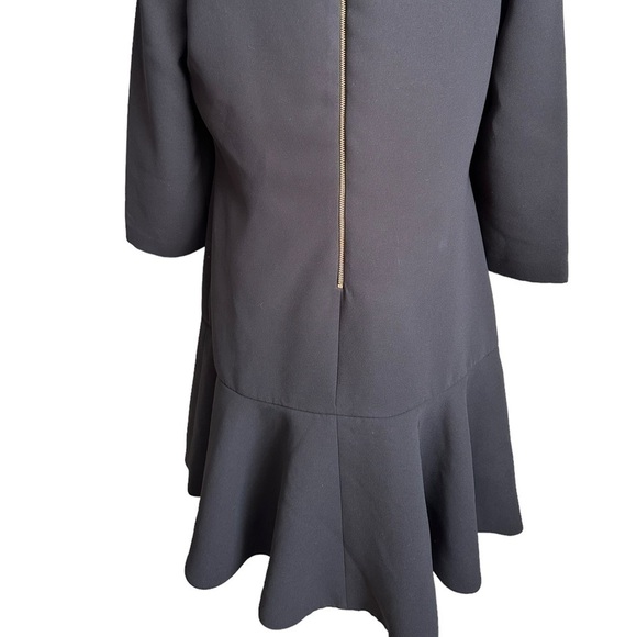 Kate Spade Crepe Flounce Dress Size 10 - Picture 10 of 17